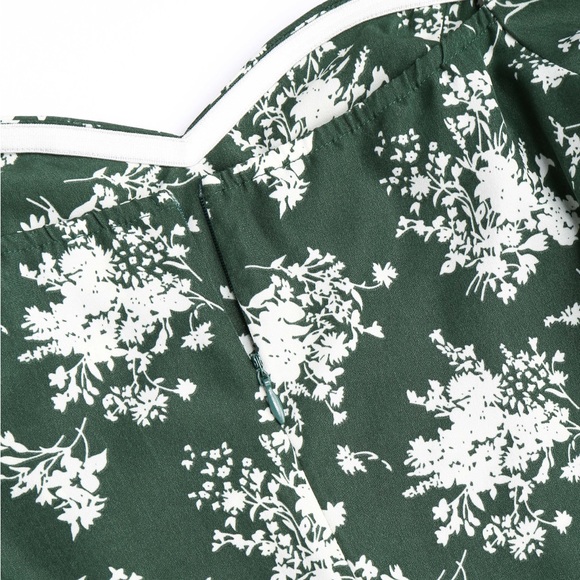 floral sweetheart mini dress - Picture 4 of 7